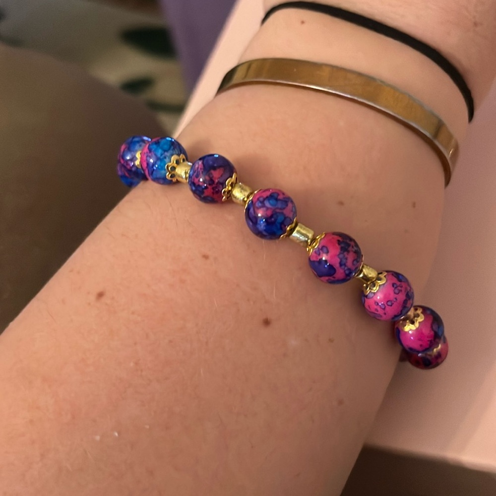 Bubblegum anklet
